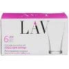Gifi Verrine LAV en verre transparent 14 cl x6