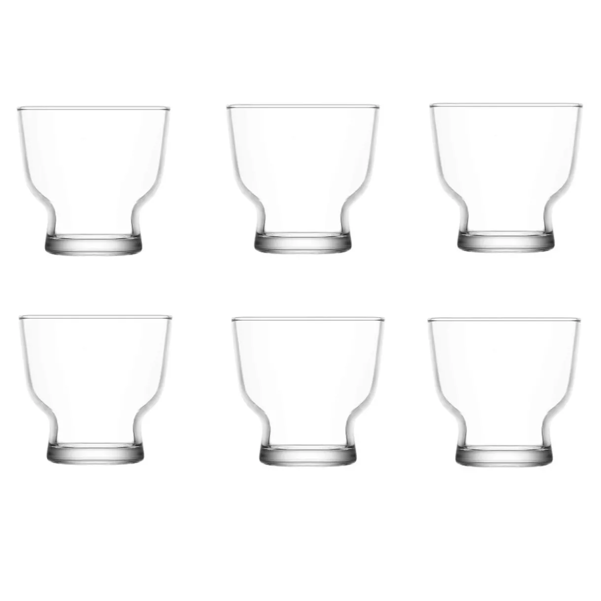 Gifi Verrine LAV en verre transparent 24 cl x6
