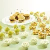 Gifi Verrine x50 + mini-cuillère x50 réutilisable transparent
