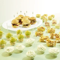 Gifi Verrine x50 + mini-cuillère x50 réutilisable transparent