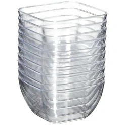 Gifi Verrine x50 + mini-cuillère x50 réutilisable transparent