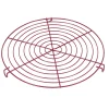 Gifi Volette à gâteau ronde en métal rose Discount