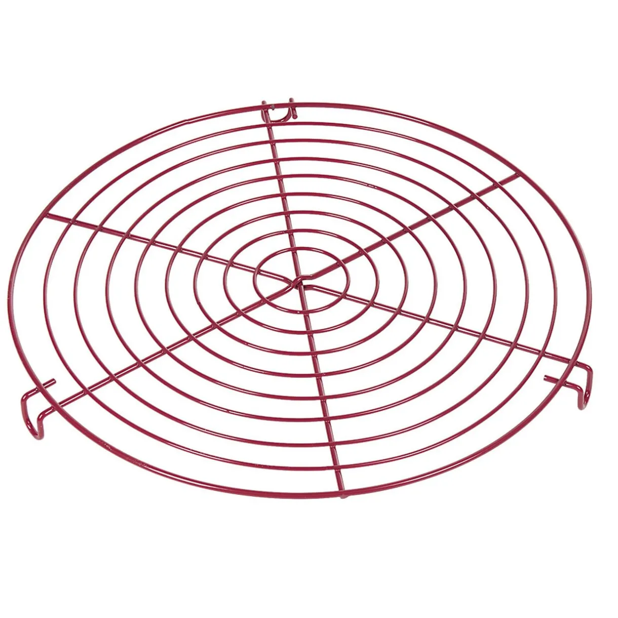 Gifi Volette à gâteau ronde en métal rose Discount