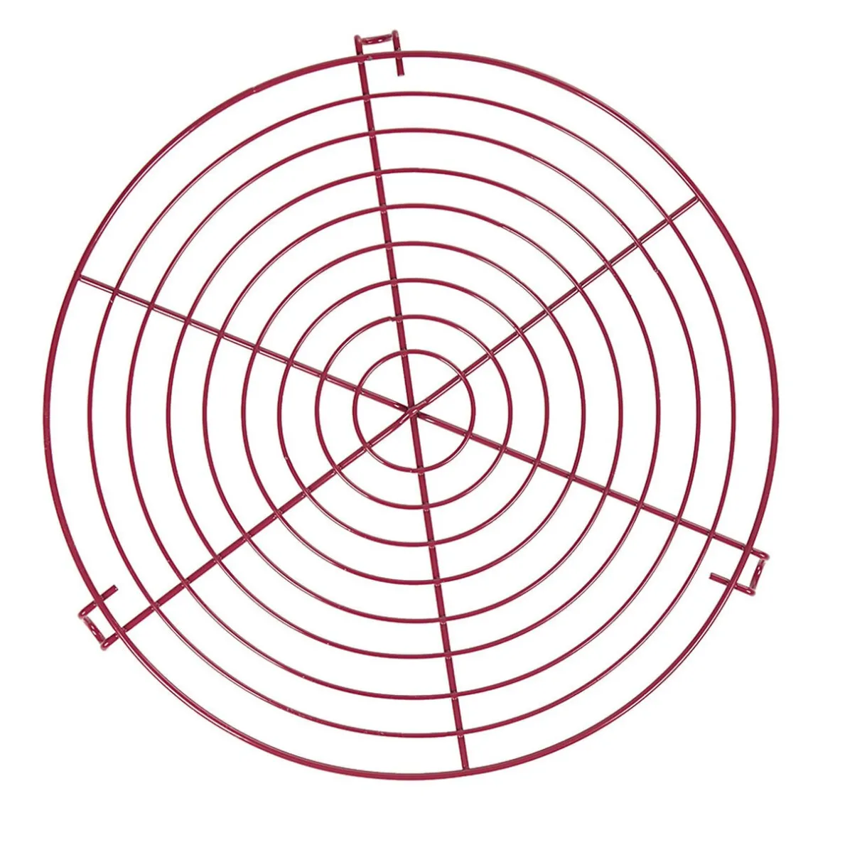 Gifi Volette à gâteau ronde en métal rose Discount