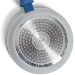Gifi Wok tous feux Ø28cm aluminium gris et bleu Hot