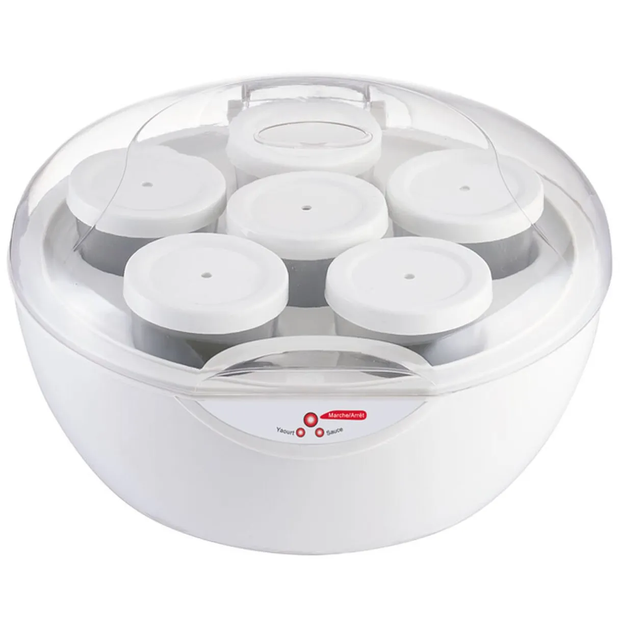 Gifi Yaourtière Homday blanche 6 pièces Best
